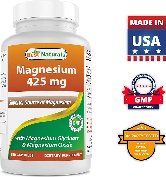 Calcium D-Glucarate 200 mg & Magnesium Glycinate 425 mg