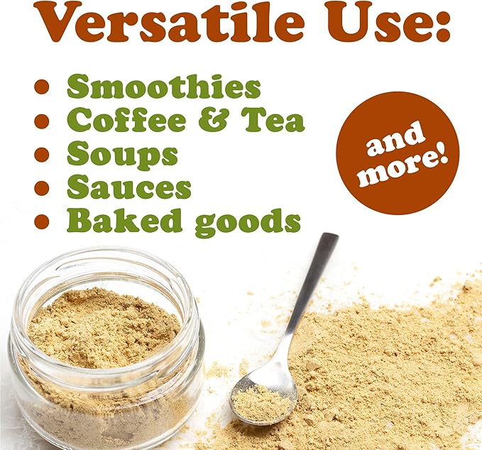 Food to Live - Organic Lion's Mane Mushroom Powder, 4 Pounds - Elevate Your Brain Wellness with Premium, Non-GMO, Natural, and Vegan Superfood to Better Focus