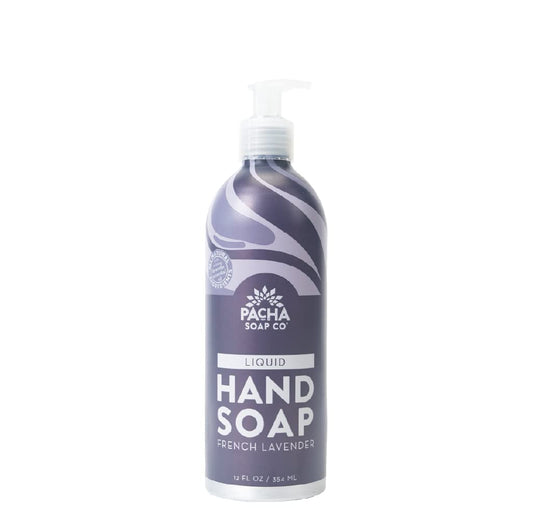 Pacha Soap French Lavender Liquid Hand Soap, 12 Fz