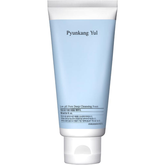 Pyunkang Yul [Pky] Low Ph Pore Deep Cleansing Foam, Pore Cleanser With Fluffy Microbubbles, Aha, Witch Hazel, Zero Irritation, K