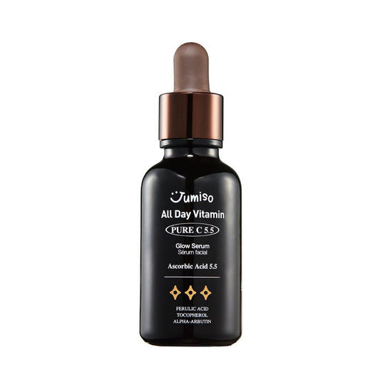 All Day Pure C 5.5 Glow Serum 30ml | Aronia Fruit Extract | Pure Vitamin C (L-Ascorbic Acid) with Alpha-Arbutin&Ascorbyl Glucosi