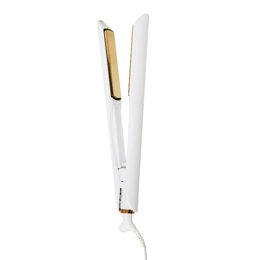Kristin Ess 3-in-One Titanium Flat Iron Hair Straightener, Curling Iron + Waver - 1 1/4 Inch Ionic Styler - Professional S Curls