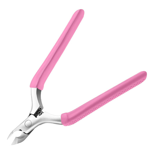 Cgbe Cuticle Trimmer 3/4 Jaw Extremely Sharp Cuticle Nippers Stainless Steel Cuticle Clippers Cutter Remover Pedicure Manicure N