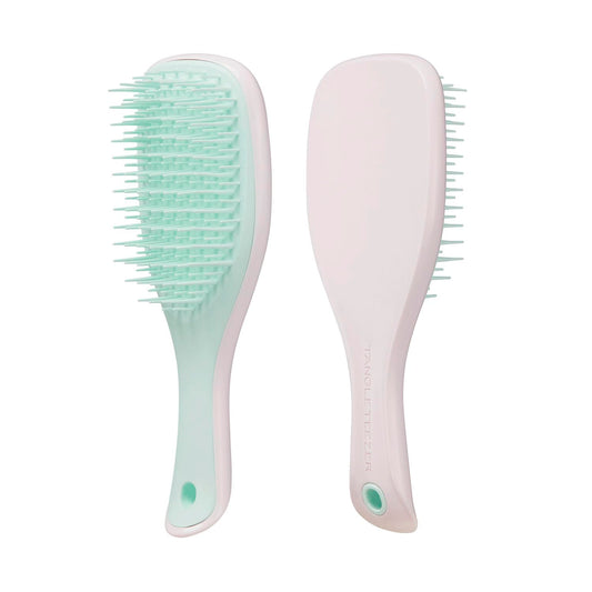 Tangle Teezer The Mini Ultimate Detangling Brush, Dry And Wet Hair Brush Detangler For Traveling And Small Hands, Marshmallow Du