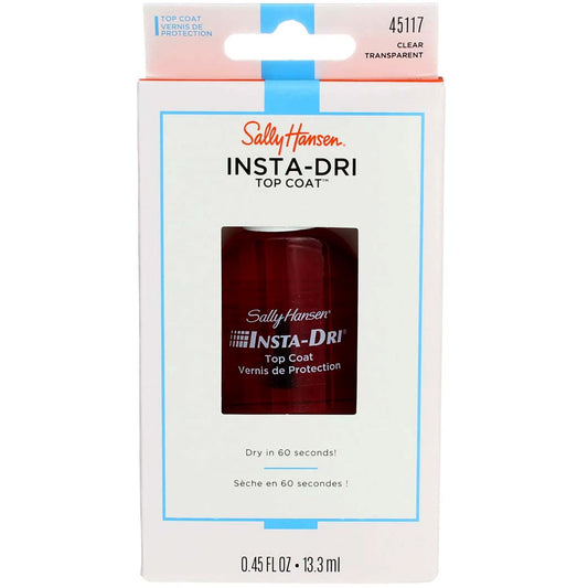 Sally Hansen Insta-Dri Topcoat Clear 0.45 Ounce (13.3Ml)