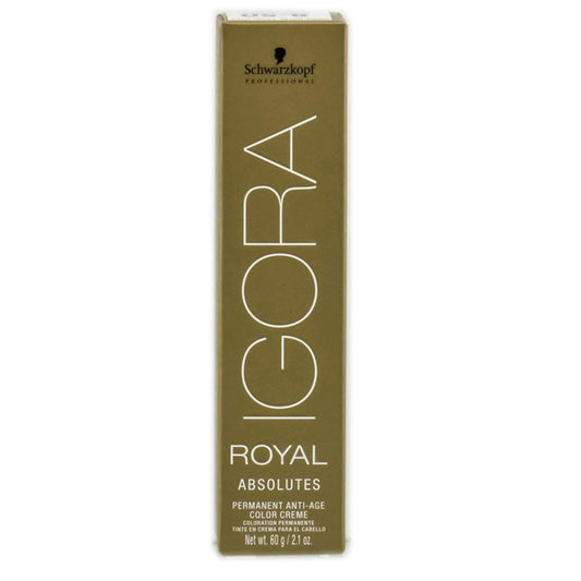 Schwarzkopf Professional Igora Royal Absolutes Hair Color, 7-60, Medium Blonde Chocolate Natural, 2.1 Ounce