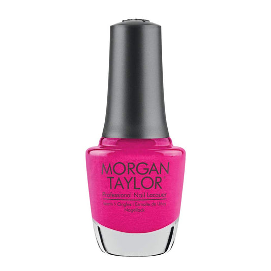 Morgan Taylor Nail Lacquer (All Dolled Up) Hot Pink Nail Polish, Finger Nail Polish, Long Lasting Nail Polish, Hot Pink Nail Lac
