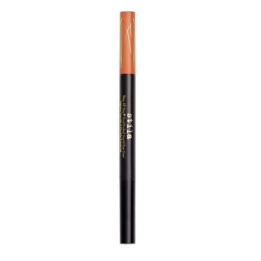 Stila Stay All Day Dual-Ended Liquid Eye Liner, 1 Fl. Oz., Mai Tai/Intense Black