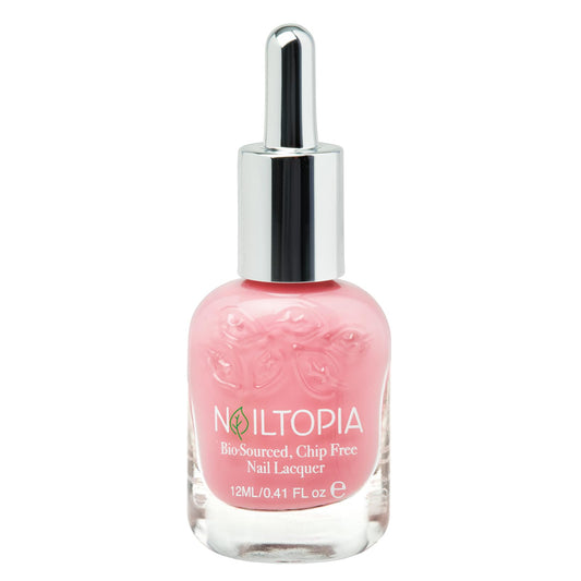 Nailtopia - Plant-Based Chip Free Nail Lacquer - Non Toxic, Bio-Sourced, Long-Lasting, Strengthening Polish - Uptown Girl (Light