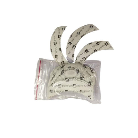 Walker Tape No Shine Tape Adhesive 3/4'' X 3'' C Contour 36Pcs/Bag