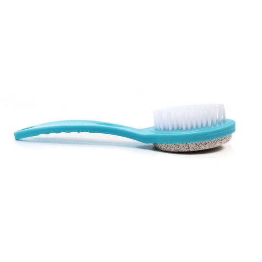 Wafjamf Foot Stone Brush Exfoliating Brush Shower Foot Srubber With Pumice(1 Pcs Blue)