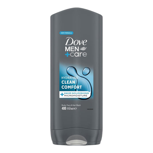 Dove Men Clean Comfort Shower Gel 400Ml