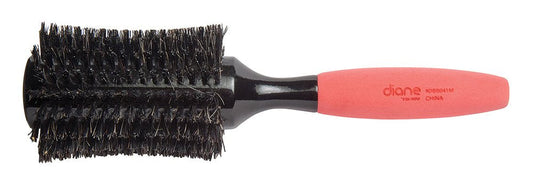 Diane Medium Curved Reinforced Boar Round Thermal Hair Brush, 1.5''