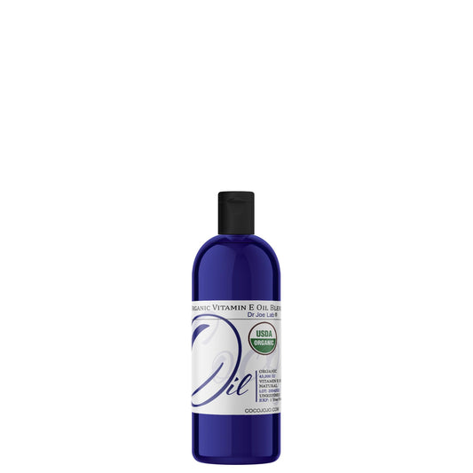 Dr Joe Lab Organic Vitamin E Oil Usda Certified Tocopherol 100% Natural 43000 Iu 2 Oz & Dropper For Skin Face Hair Nails Body Ey