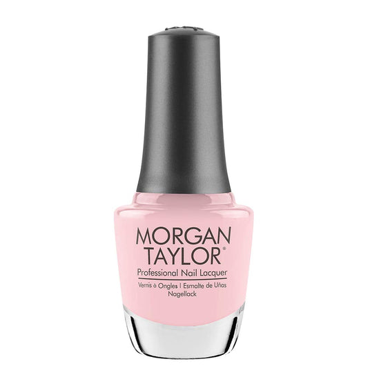 Morgan Taylor Nail Lacquer (La Dolce Vita) Light Pink Nail Polish, Finger Nail Polish, Long Lasting Nail Polish, Pink Nail Lacqu