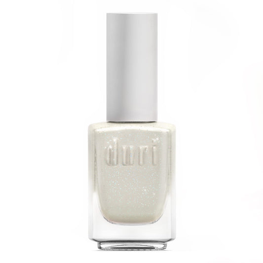 Duri Nail Polish, 758 The Struggle Is Real, Pearlescent Shade Of White, Full Coverage, Shiny Finish, Fast Drying, Long Lasting,