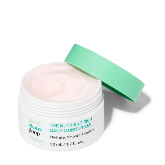 Good.Clean.Goop Beauty The Nutrient-Rich Daily Moisturizer | Hydrating Face Moisturizer For Smooth Skin | Niacinamide, Raspberry
