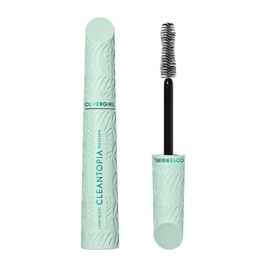 Covergirl Lash Blast Cleantopia Mascara, Volumizing, Smudge-Proof, Vegan Formula, Brown 815, 0.32Oz