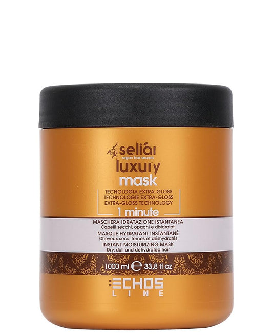 ECHOS LINE Selir Luxury Instant Moisturizing Mask for Dry and Dehydrated Hair - 1000 ml