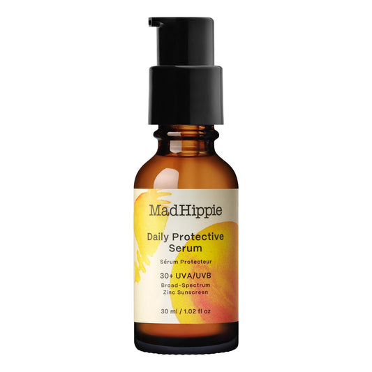 Mad Hippie Daily Protective Serum, 30 Spf Moisturizer & Mineral Sunscreen For Face, Zinc Oxide Mineral Face Sunscreen, Sun Skin