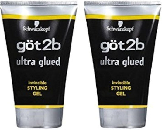 Got 2B Ultra Glued Invincible Styling Gel, 1.25 Ounce (2 Pack)
