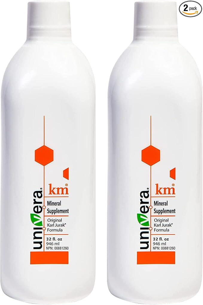 Univera KM Mineral Supplement | Original Karl Jurak Formula | Rich in Potassium & Vitamins | Stabilizes pH Balance | Supports Digestion + Nutrient Absorption | Natural Phytonutrients | 60 Day Supply