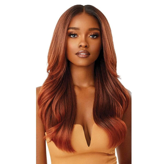 Outre Synthetic Melting Hairline Lace Front Wig- Kamiyah (Drff/Cinnamon Mocha)