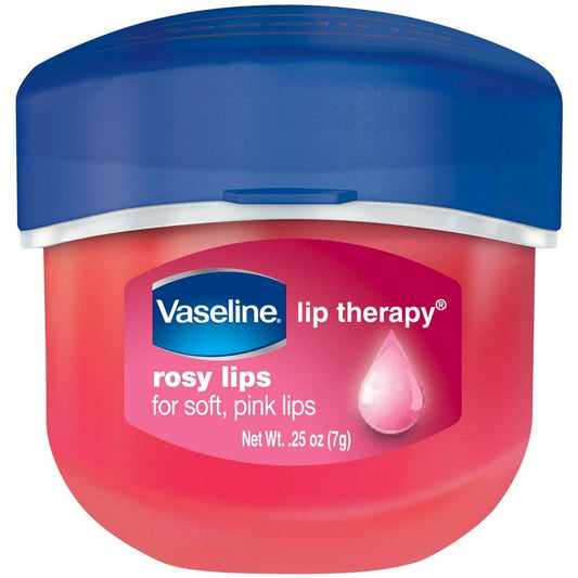 Vaseline Rosy Lip Therapy Size .25Oz Pack Of 3
