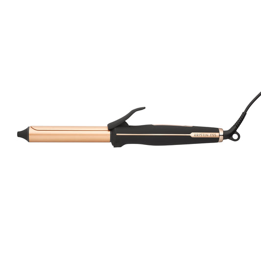 Kristin Ess Hair 1.25 -Inch Ceramic Curling Iron for Beach Waves + Curls for Medium and Long Hair, Soft Heat Technology for Smoo
