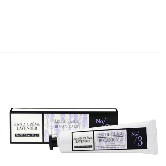 Archipelago Botanicals Lavender Hand Crme | Rich And Lightly Scented Lotion For Cuticles And Rough Spots | Premium Plant Extract