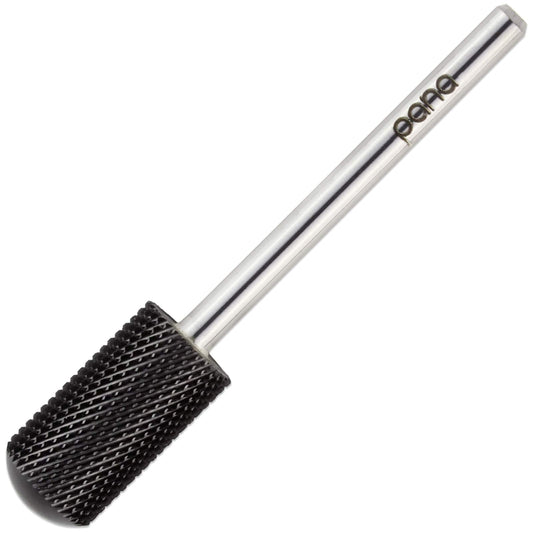 Usa Pana 3/32'' Smooth Round Top Carbide Small & Large Variation - Grit Size: (5Xc To Extra Fine) (Fine, Large Barrel - Dlc Blac