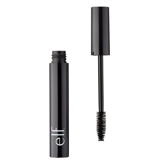 E.L.F. Volume Plumping Mascara, Creates Thicker-Looking, Bold & Volumized Lashes, Infused With Vitamin B To Strengthen Lashes, V