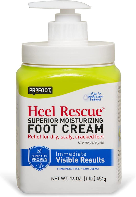 Profoot Heel Rescue Superior Moisturizing Foot Cream 16 Oz
