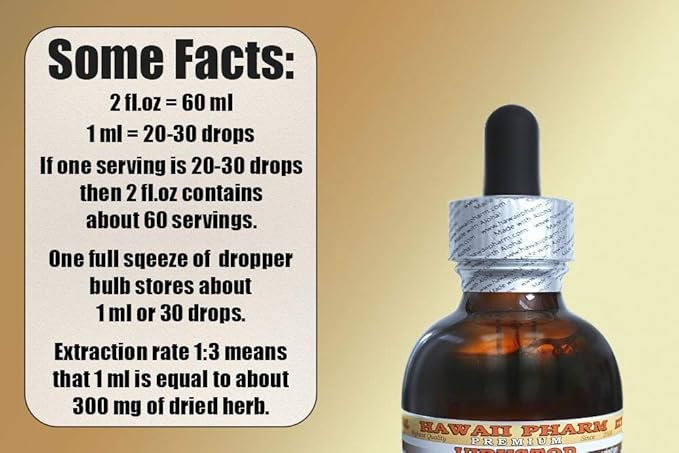 Horehound Alcohol-Free Liquid Extract, Organic Horehound (Marrubium vulgare) Dried Herb Glycerite 2 oz