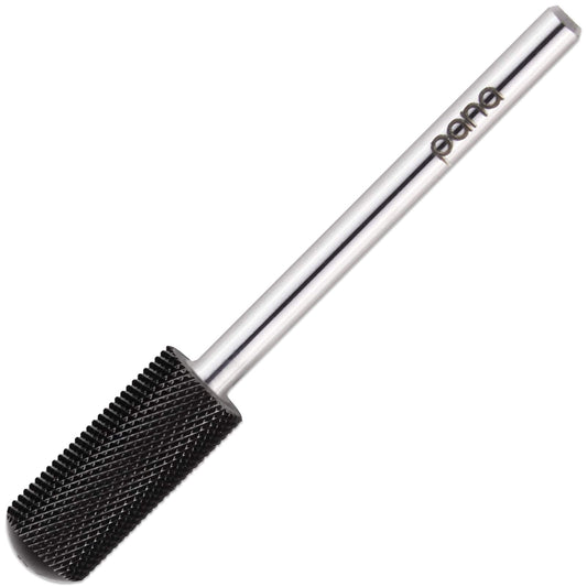 Pana Smooth Top Small Barrel 3/32'' Shank Size - (Dlc Black, Extra Fine Grit) - Fast Remove Acrylic Or Hard Gel Nail Drill Bit F