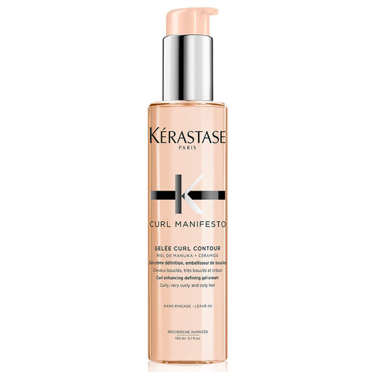 Kerastase Curl Manifesto Gelee Curl Contour Hair Serum | Enhances Curl Definition Without Crunch | Anti-Frizz | With Shea Butter