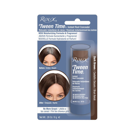 Roux Instant Root Concealer By Roux, Brown Hair Color, Temporary Touchup Stick, Pack Of 1