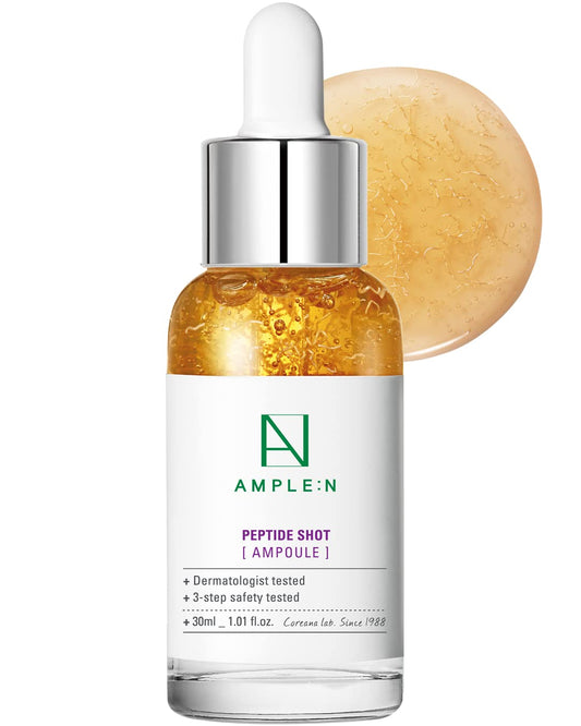 Cor  Ana Ample:N Peptide Shot Serum - Anti-Aging Face Serum With Peptide Threads To Minimize Wrinkles And Improve Firmness - Pep