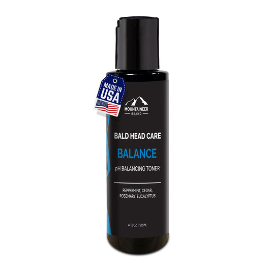 Mountaineer Brand Shine Reducer And Ph Balance For Face And Scalp | Anti Shine | Mattifying Bald Head Care For Men | All Natural