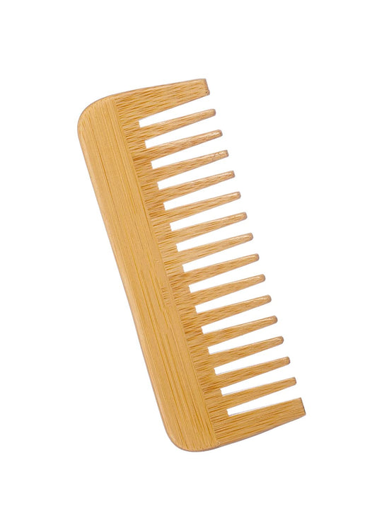 Wide-Tooth Comb bamboo,Large Hair Detangling Comb Wide Tooth Comb , No Handle Detangler Comb Styling Shampoo Comb,Quality Wooden