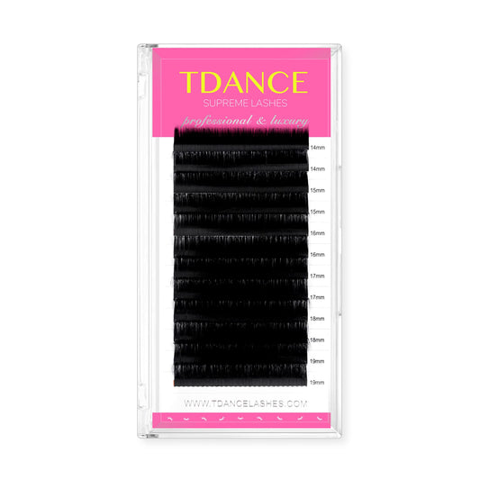 Tdance Premium Dd Curl 0.15Mm Thickness Semi Permanent Individual Eyelash Extensions Silk Classic Lashes Professional Salon Use