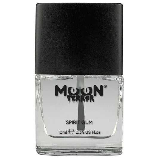 Moon Terror - Pro Fx Spirit Gum - 0.47Fl Oz - Sfx Make Up For Halloween, Glue Adhesive Fix, Body Glue For Prosthetics Glitter Je