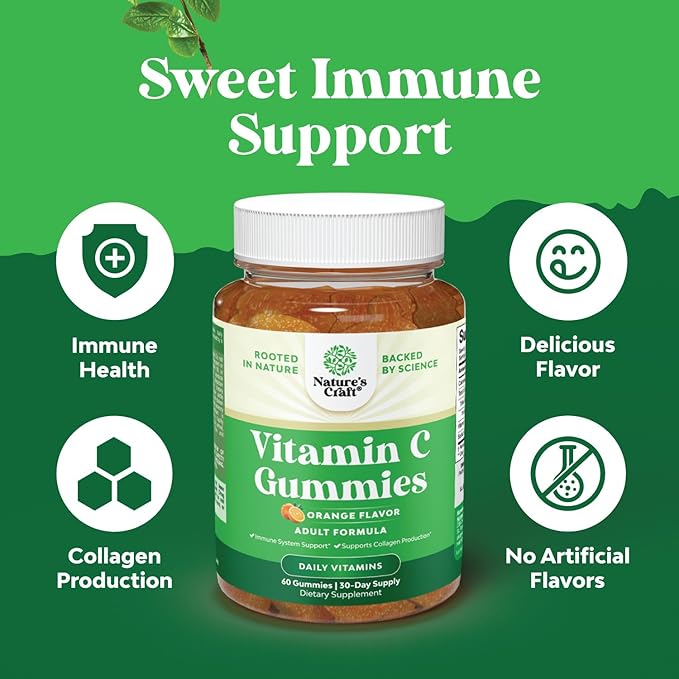 Bundle of D Mannose Capsules for Urinary Tract Health for Women Fast Acting Super Concentrated Cranberry 90ct and Chewable Vitamin C Gummies for Adults - Halal Vitamin C Immune Support Gummies