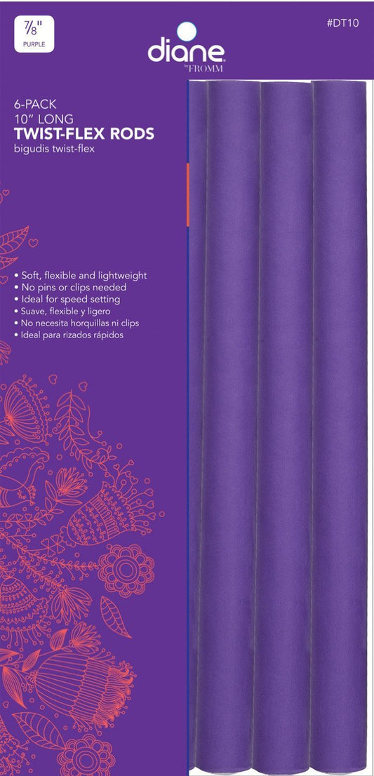 Diane Twist-flex Rods 7/8 Diameter Purple