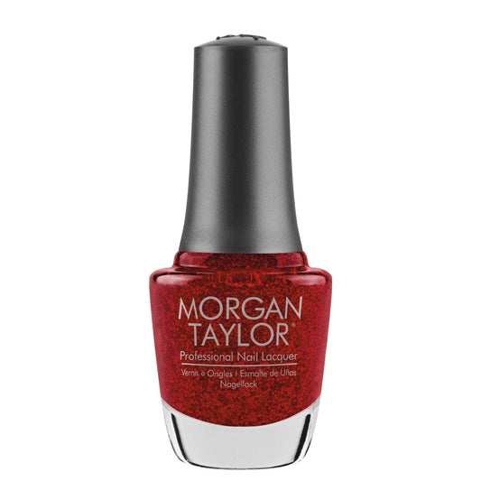 Morgan Taylor Nail Lacquer (Rare As Rubies) Red Nail Polish, Finger Nail Polish, Long Lasting Nail Polish, Red Nail Lacquer, Fin
