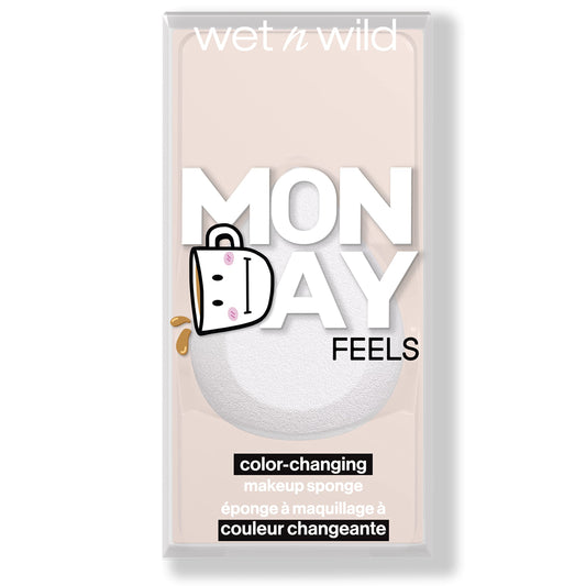 Wet N Wild Color Changing Makeup Sponge - Low Product Absorption For Streak-Free Application, Effortless Blending Beauty For A S