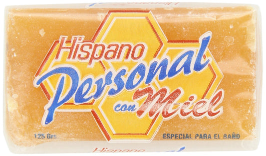 Hispano Personal Con Miel, Honey Soap, 4.4 Oz.