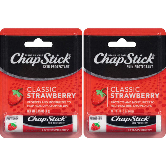 Chapstk Strawberry Size .15Z Chapstick Strawberry .15Oz Pack Of 2