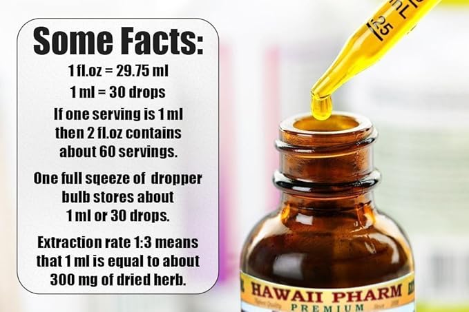 Hawaii Pharm Zhi Mu Alcohol-Free Liquid Extract, Zhi Mu, Anemarrhena (Anemarrhena Asphodeloides) Root Glycerite Natural Herbal Supplement, USA 2x32 fl.oz