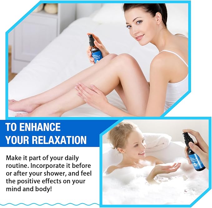 Magnesium Oil for Feet, Magnesium Oil, Pure Magnesium Oil Spray in Glass Bottle, Nourish The Skin, Alleviate Hair Loss, 2 fl oz